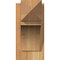 Ekena Millwork Thorton Arts & Crafts Rough Sawn Outlooker, Western Red Cedar, 6"W x 12"D x 12"H OUT06X12X12THR03RWR - alternate 4